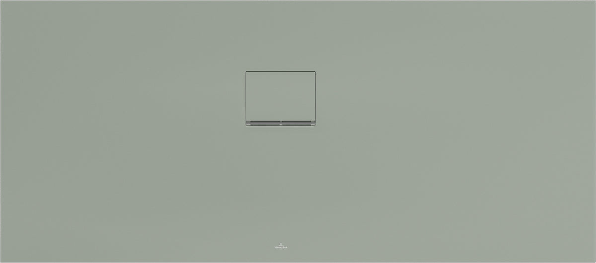 Villeroy & Boch Squaro Infinity Duschwanne 1700x1000mm Morning Green – Rechteck, Rutschhemmung C