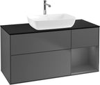 anthrazit / Mitteldichte Faserplatte (MDF) / G832G K