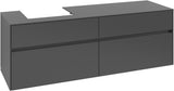 Villeroy & Boch Waschtischunterschrank Collaro C078 B0 1600 mm White Oak mit Beleuchtung und SoftClosing