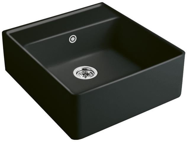 Villeroy & Boch Spülstein Einzelbecken 632000 Ivory CeramicPlus 595x630mm