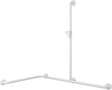 Villeroy & Boch Duschhandlauf ViCare 921731, 525 x 685 x 725 mm, Weiß, Aluminium, mit Brausehalter