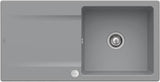 Villeroy & Boch Einbauspüle Siluet 60 TitanCeram Ebony CeramicPlus 1000x510mm reversibel