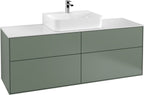 grün / Mitteldichte Faserplatte (MDF) / weiß