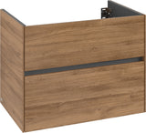 Villeroy & Boch Waschbeckenunterschrank Collaro C13800 White Oak – 796 mm, 2 Auszüge, SoftClosing