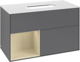 Villeroy & Boch Finion Waschtischunterschrank 1000 mm Glossy White Lacquer – mit LED-Beleuchtung & SoftClosing