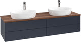 Villeroy & Boch Waschtischunterschrank Antao 1600 mm Anthracite Matt mit 4 Auszügen und Beleuchtung