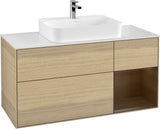 Villeroy & Boch Waschtischunterschrank Finion F421G 1200 mm Glossy White Lacquer