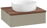 Villeroy & Boch Antao Waschtischunterschrank 600 mm, 1 Auszug, Stone Grey Matt, wandhängend