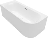 Villeroy & Boch Loop & Friends Airpool Whirlpool 1800x800 mm Weiß Alpin, links