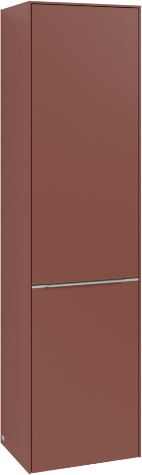 Villeroy & Boch Hochschrank Subway 3.0 C59300 Brilliant White – 450 mm, SoftClosing, Wäschekorb