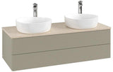 Villeroy & Boch Antao Waschtischunterschrank 1200 mm, 2 Auszüge, Push-Open, Stone Grey Matt