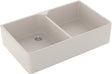 Villeroy & Boch Spülstein Doppelbecken 90 X 900x550mm Crema CeramicPlus