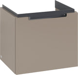 Villeroy & Boch Subway 2.0 Waschbeckenunterschrank A68510 Taupe 485 mm mit SoftClosing