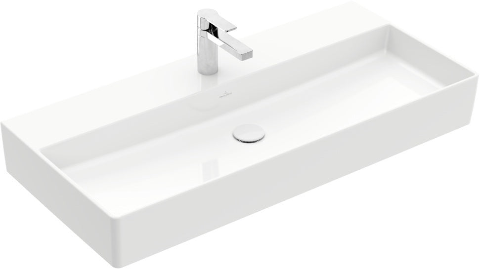 Villeroy & Boch Wandwaschbecken Memento 2.0 Weiß Alpin CeramicPlus 1000 mm