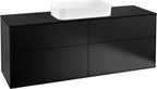 schwarz / Mitteldichte Faserplatte (MDF) / schwarz
