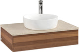 Villeroy & Boch Antao Waschbeckenunterschrank 800 mm Warm Walnut mit LED