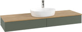 Villeroy & Boch Waschtischunterschrank Antao K14151 1600 mm Anthrazit Matt mit Hahnlochbohrung