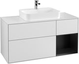 Villeroy & Boch Waschtischunterschrank Finion F421G 1200 mm Glossy White Lacquer