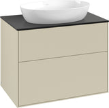 Villeroy & Boch Finion Waschtischunterschrank 800 mm Glossy White Lacquer – 2 Auszüge mit SoftClosing