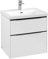 Villeroy & Boch Waschtischunterschrank Subway 3.0 C 576L0 Brilliant White mit LED-Beleuchtung