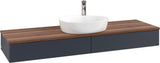 Villeroy & Boch Waschtischunterschrank Antao K14151 1600 mm Anthrazit Matt mit Hahnlochbohrung