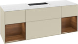 Villeroy & Boch Finion Waschtischunterschrank 1600 mm Glossy White Lacquer mit Beleuchtung
