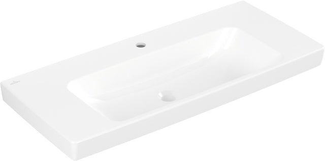 Villeroy & Boch Architectura Wandwaschbecken 1000 mm Rechteck Weiß Alpin – 4A87A2
