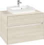 Villeroy & Boch Waschtischunterschrank Collaro C069 B0 800 mm White Oak mit LED-Beleuchtung