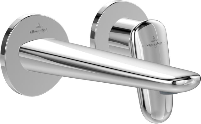 Villeroy & Boch Antao 2-Loch-Waschtischarmatur rund Chrom mit AirPlus und AquaSmart