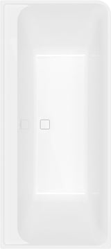Villeroy & Boch Vorwand-Badewanne Collaro 1790x790 mm Weiß Alpin Eckausführung links