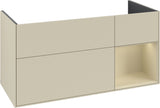Villeroy & Boch Finion Waschbeckenunterschrank Glossy White Lacquer 1196 mm mit LED-Beleuchtung