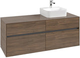 Villeroy & Boch Waschbeckenunterschrank Collaro C10200 1400 mm Arizona Oak mit SoftClosing