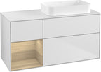 weiß / Mitteldichte Faserplatte (MDF) / G681P C 1200x603x501mm White Matt