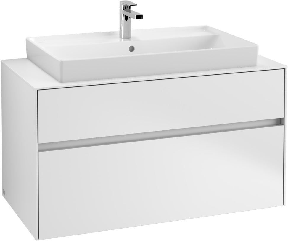 Villeroy & Boch Waschtischunterschrank Collaro C020 B0 1000 mm White Matt mit LED-Beleuchtung