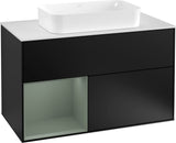 Villeroy & Boch Waschtischunterschrank Finion G241GF Glossy White Lacquer 1000 mm mit Beleuchtung