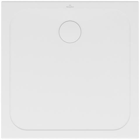 Villeroy & Boch Duschwanne LIFETIME PLUS Quadr extraflach 800x800x35mm Ardoise