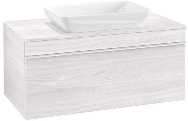 Villeroy & Boch Venticello Waschtischunterschrank 957 mm Glossy White mit Auszug