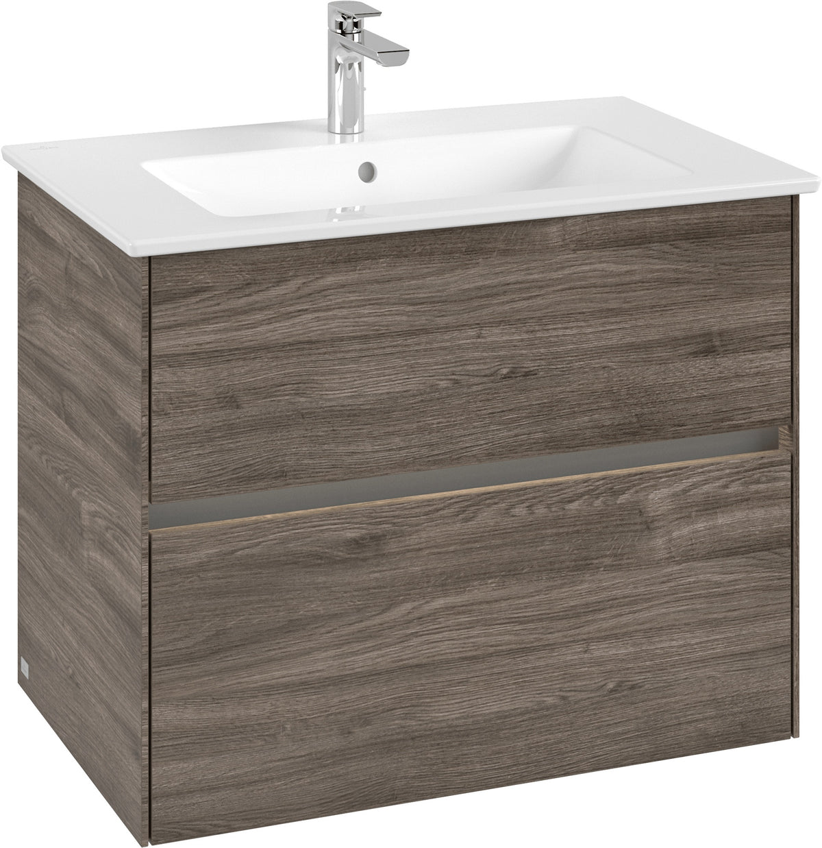 Villeroy & Boch Waschtischunterschrank Collaro C144 B0 761 mm White Matt mit LED-Beleuchtung und SoftClosing