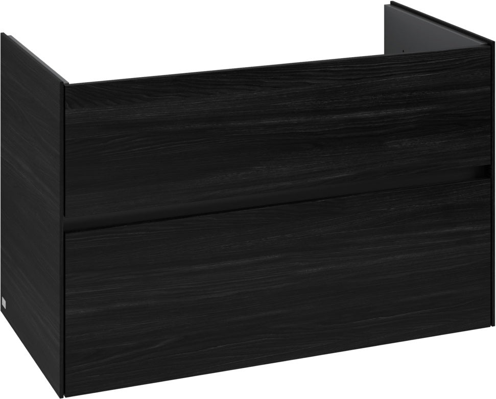 Villeroy & Boch Collaro Waschbeckenunterschrank 961 mm White Oak mit LED-Beleuchtung
