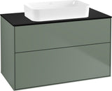 Villeroy & Boch Finion Waschtischunterschrank 1000 mm Glossy White Lack mit SoftClosing