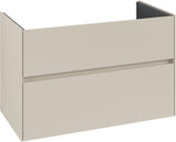 Villeroy & Boch Collaro Waschbeckenunterschrank 961 mm White Oak mit LED-Beleuchtung