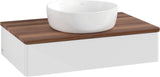 Villeroy & Boch Waschtischunterschrank Antao 800 mm Glossy White Lacquer mit LED-Beleuchtung