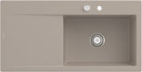Villeroy & Boch Einbauspüle Subway Style 60 Weiß Alpin CeramicPlus 1000 mm