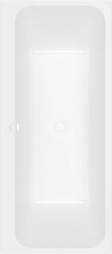 Villeroy & Boch Architectura Airpool Comfort Whirlpool 1700x700 mm Weiß Alpin – 2 Personen, 10 Luftdüsen