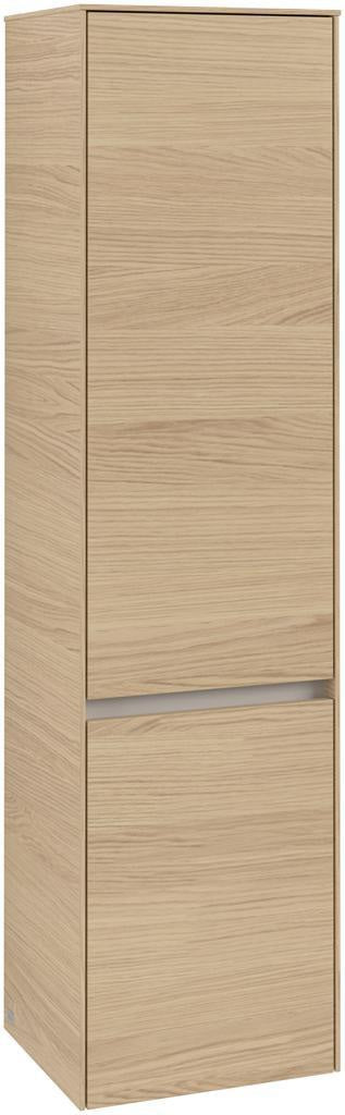 Villeroy & Boch CHIC Hochschrank Anschlag links Glossy White – 2 Türen mit SoftClose