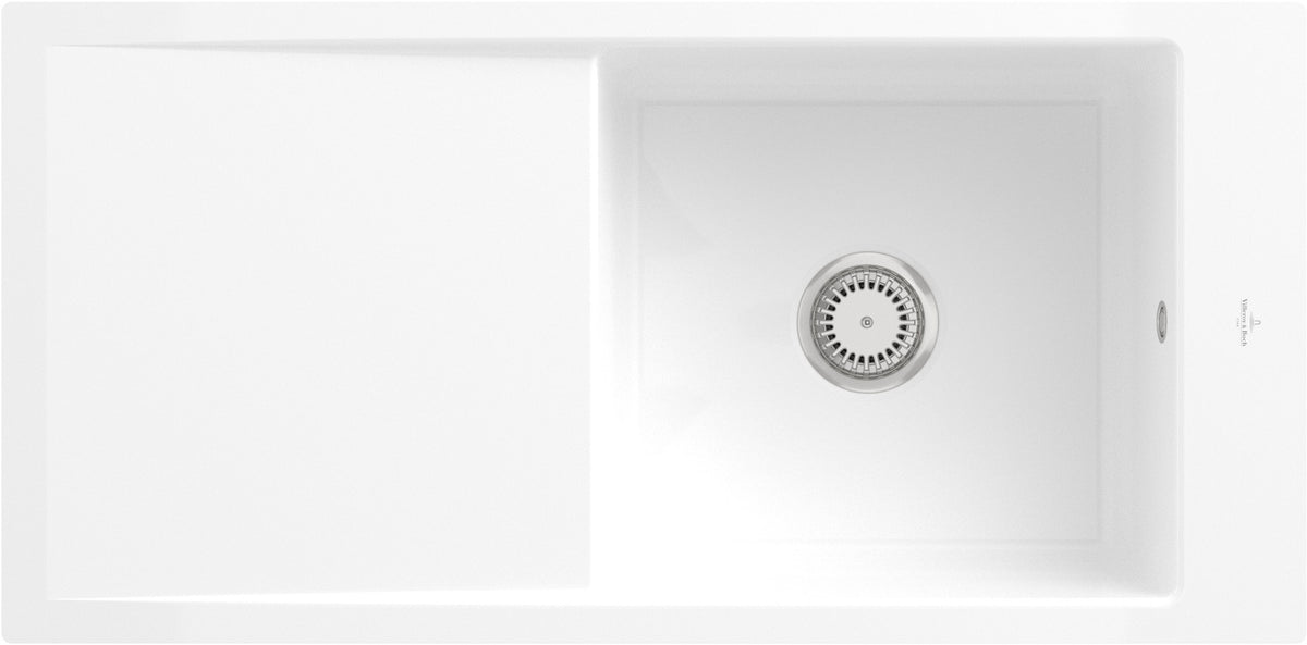 Villeroy & Boch Timeline 60 Flat Einbauspüle Graphite CeramicPlus 965x475 mm
