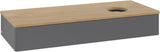 Villeroy & Boch Waschtischunterschrank Antao 1200 mm Anthrazit Matt mit LED-Auszugsbeleuchtung