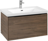 Villeroy & Boch Waschtischunterschrank Subway 3.0 C 573L0 Brilliant White mit Beleuchtung