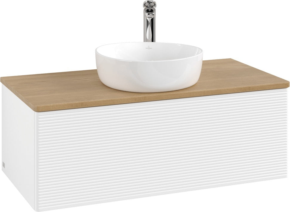 Villeroy & Boch Waschtischunterschrank Antao K31150 1000 mm Glossy White Lacquer