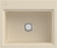 Villeroy & Boch Subway Style 60 S Flat Einbauspüle Ivory CeramicPlus 600x510mm